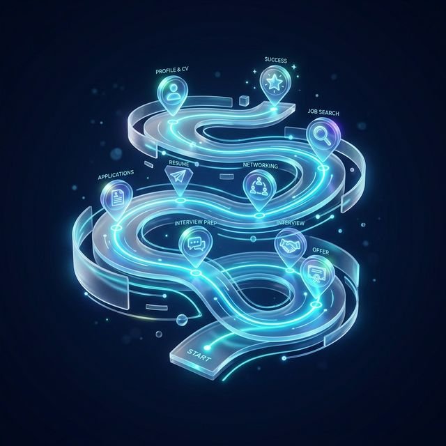 Job Hunting Strategy Icon